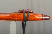 Grenadillo  Native American Flute, Minor, Low D-3, #L11B (10)